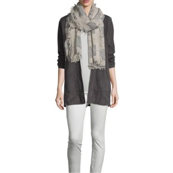 Eileen Fisher The Fisher Project Soft Suede Kimono Jacket, Cinder XS - Picture 2 of 11